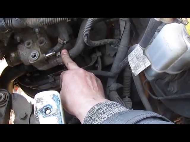 Замена термостата на форд фокус 1 (ford focus 1) своими руками