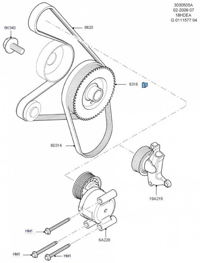 Форд фокус 2 замена ремня кондиционера