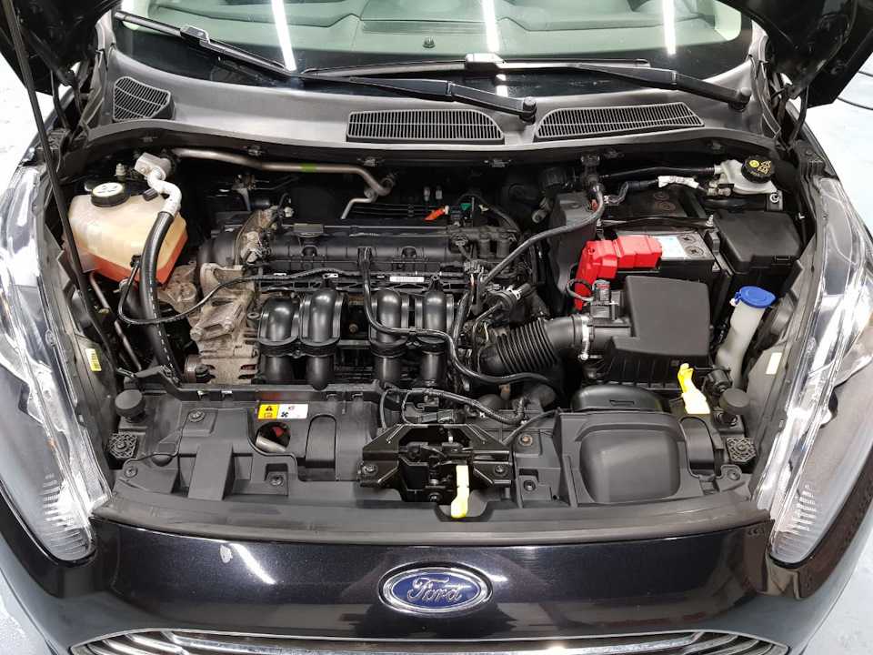 Пуск двигателя с разряженной аккумуляторной батареей ford - fiesta