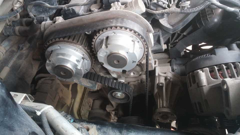 Снятие и установка насоса на двигателях zetec-se ford focus 1998-2005