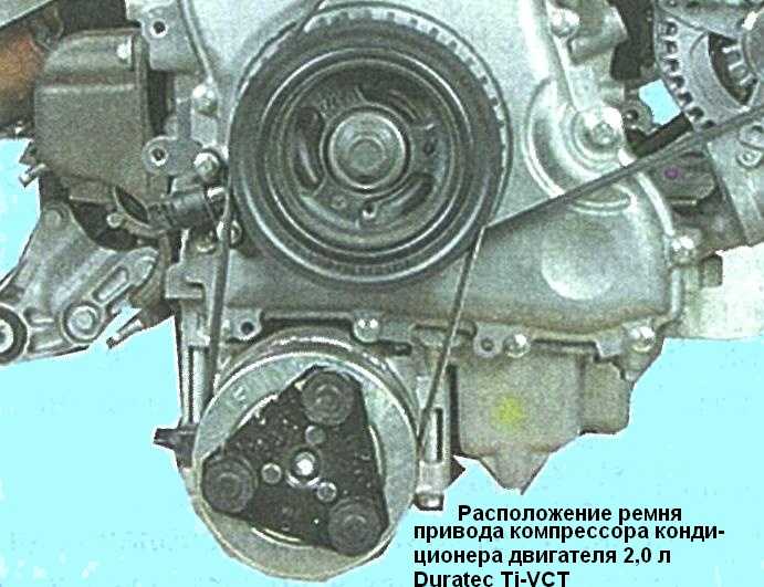 Снятие и установка насоса на двигателях zetec-se ford focus 1998-2005: объясняем обстоятельно